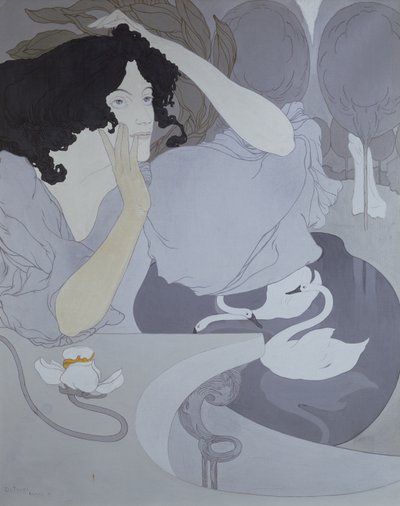 La hija de Leda, 1896 de Georges de Feure